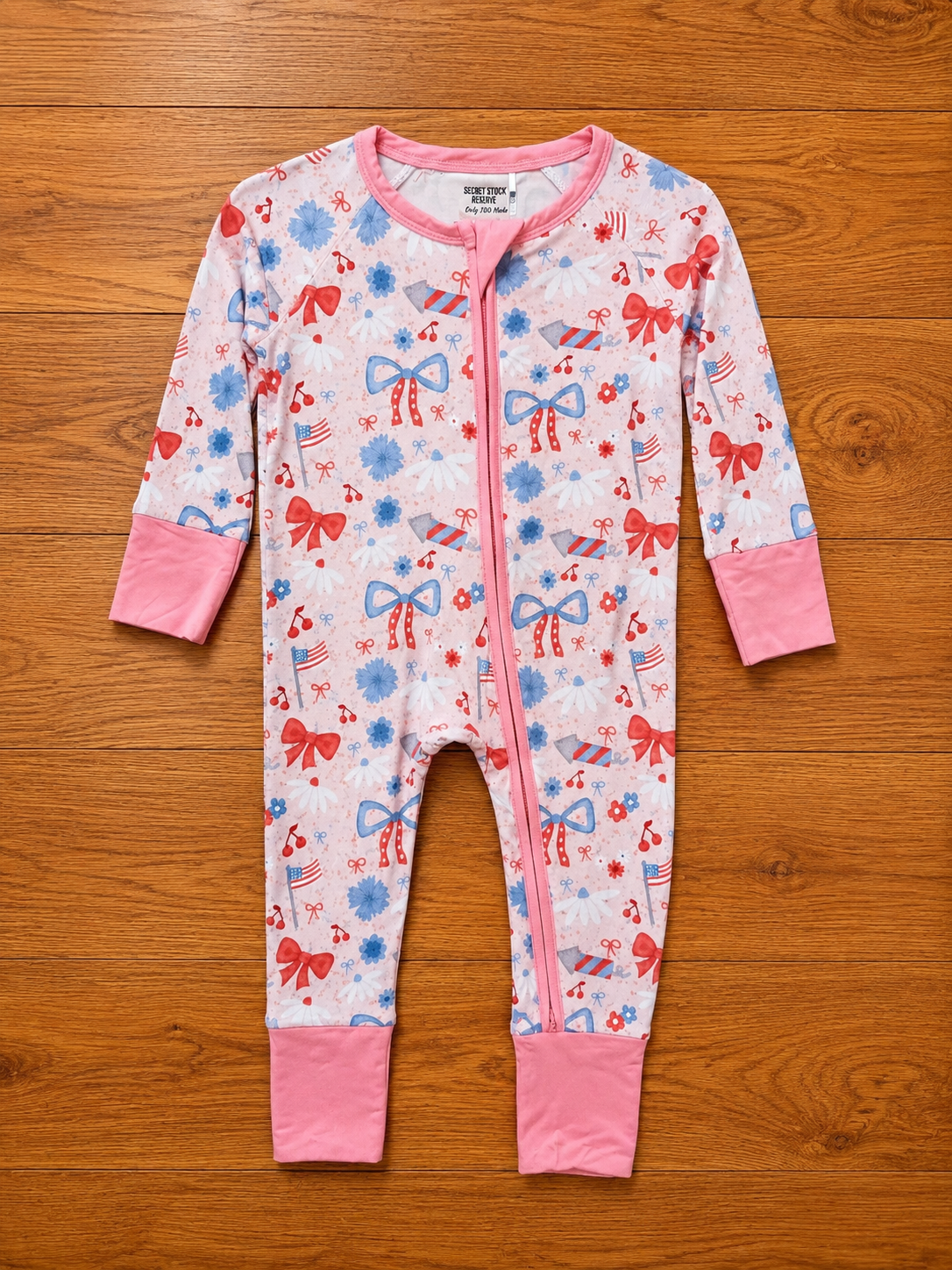 Little Britches Pink America Zippy