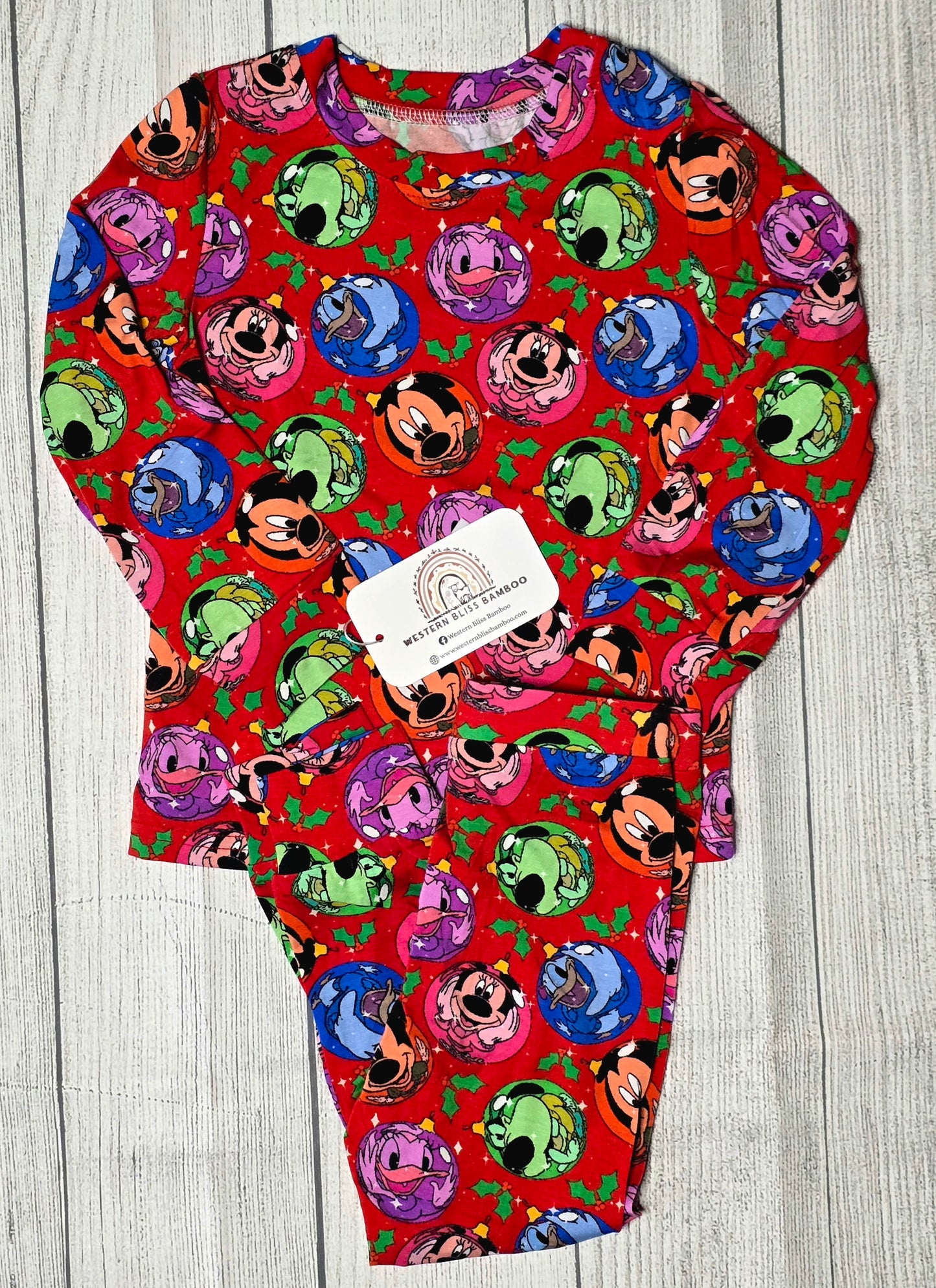 Christmas Pal Bulbs 2 Piece PJ Set