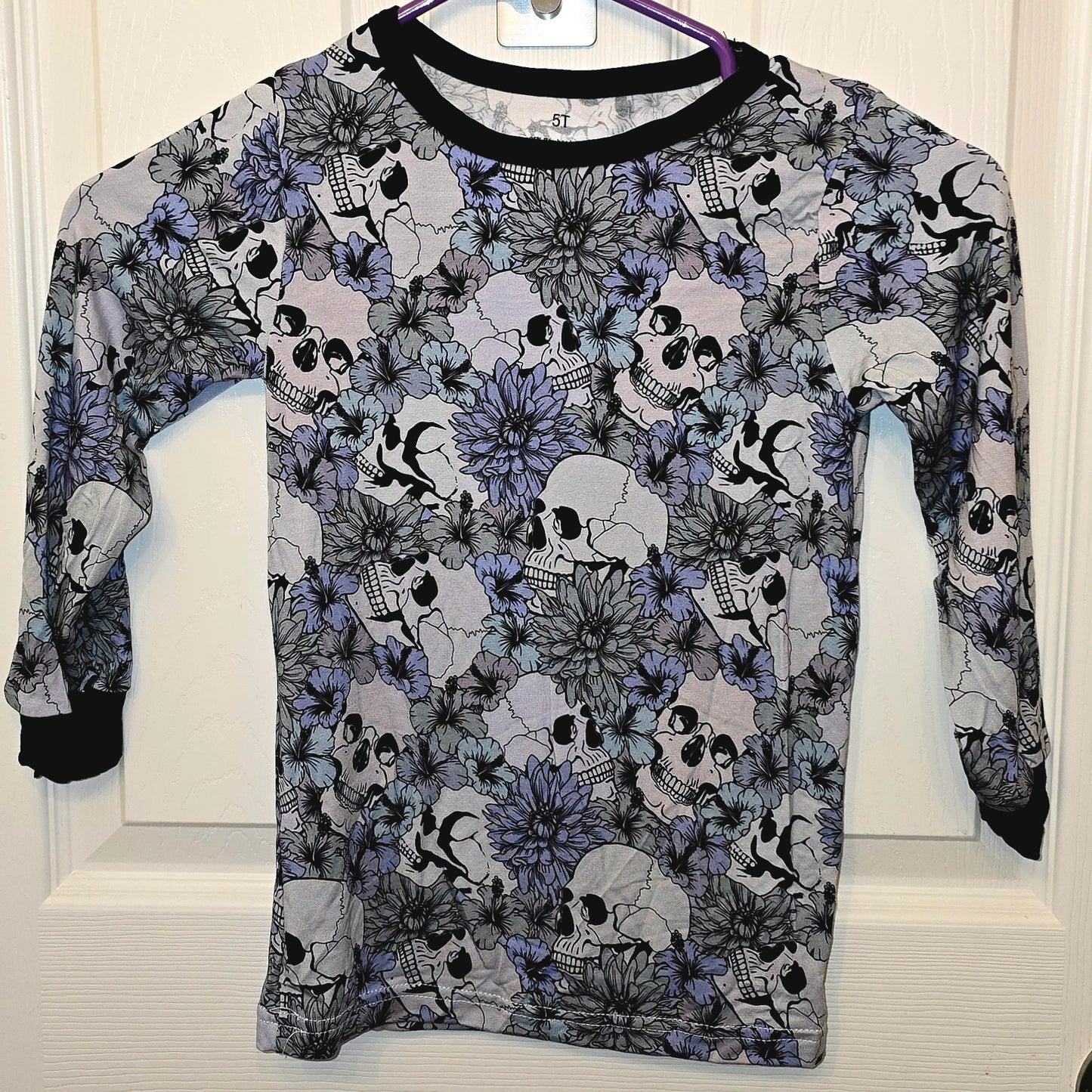 Skulls Long PJ Set