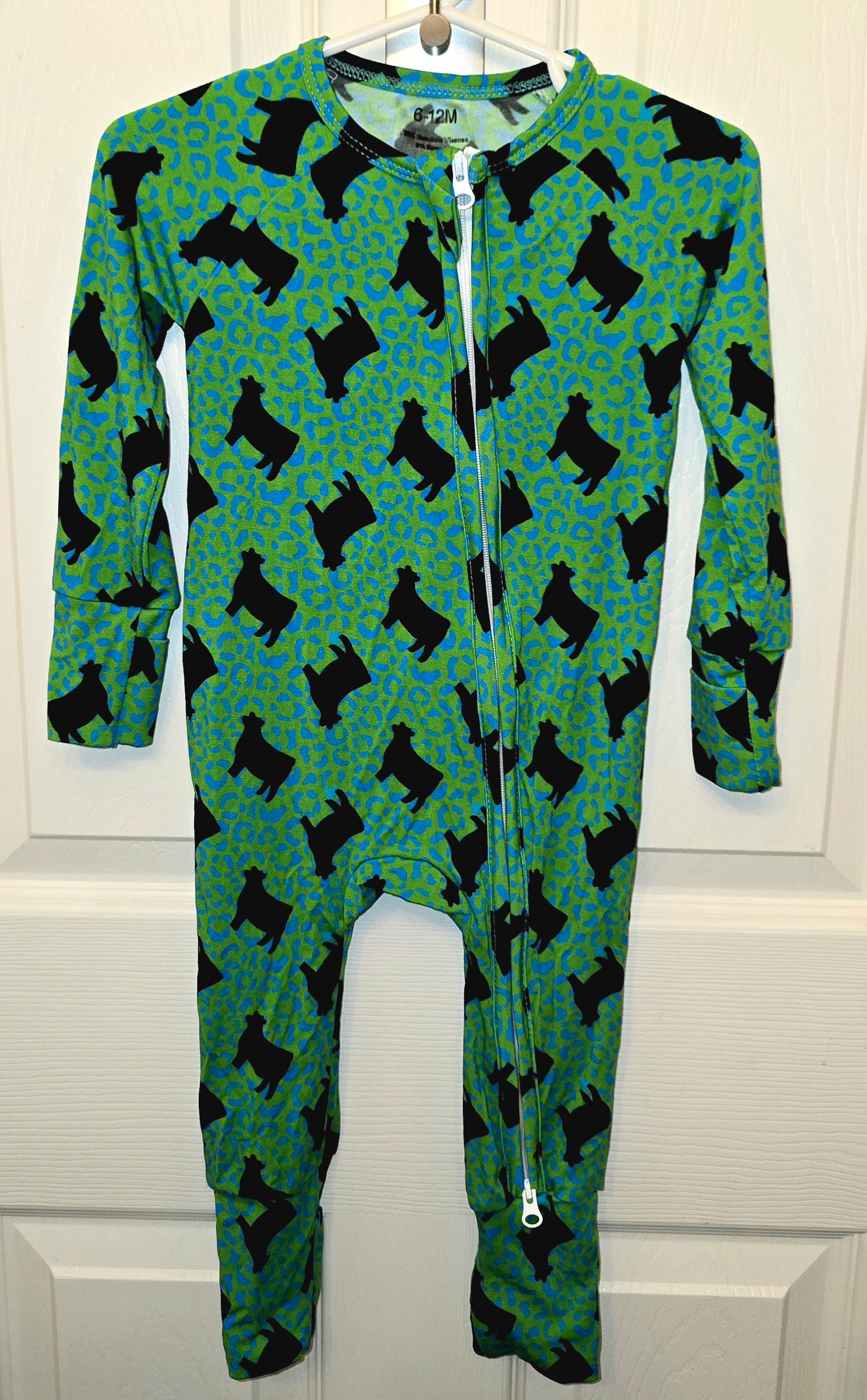 Leopard Print Cows Zippy
