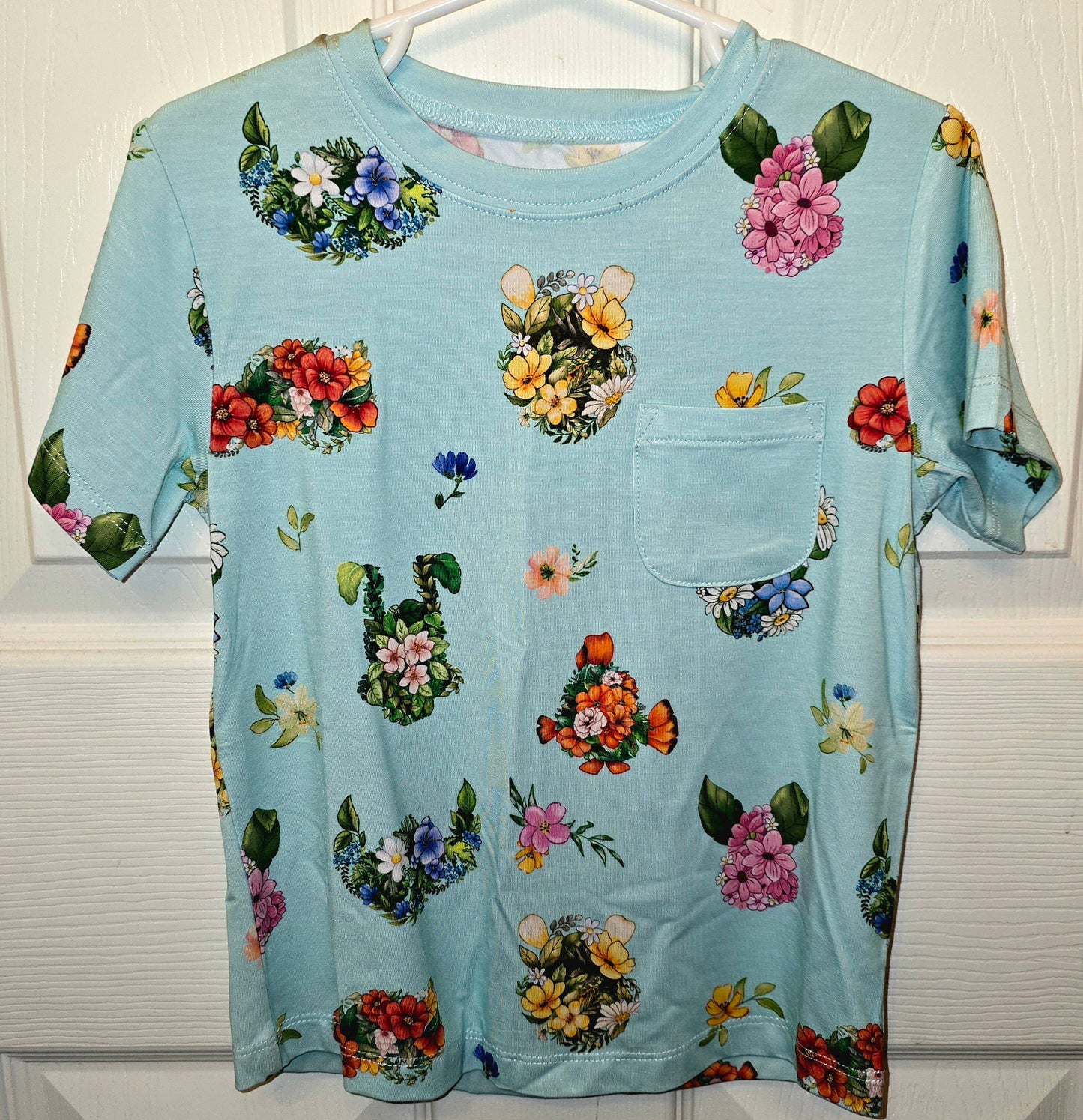 Lama Littles Disney Flowers Tee