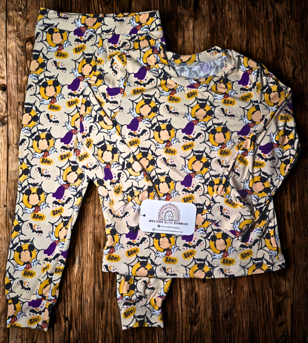 Mickey Long Sleeve Top and Pants