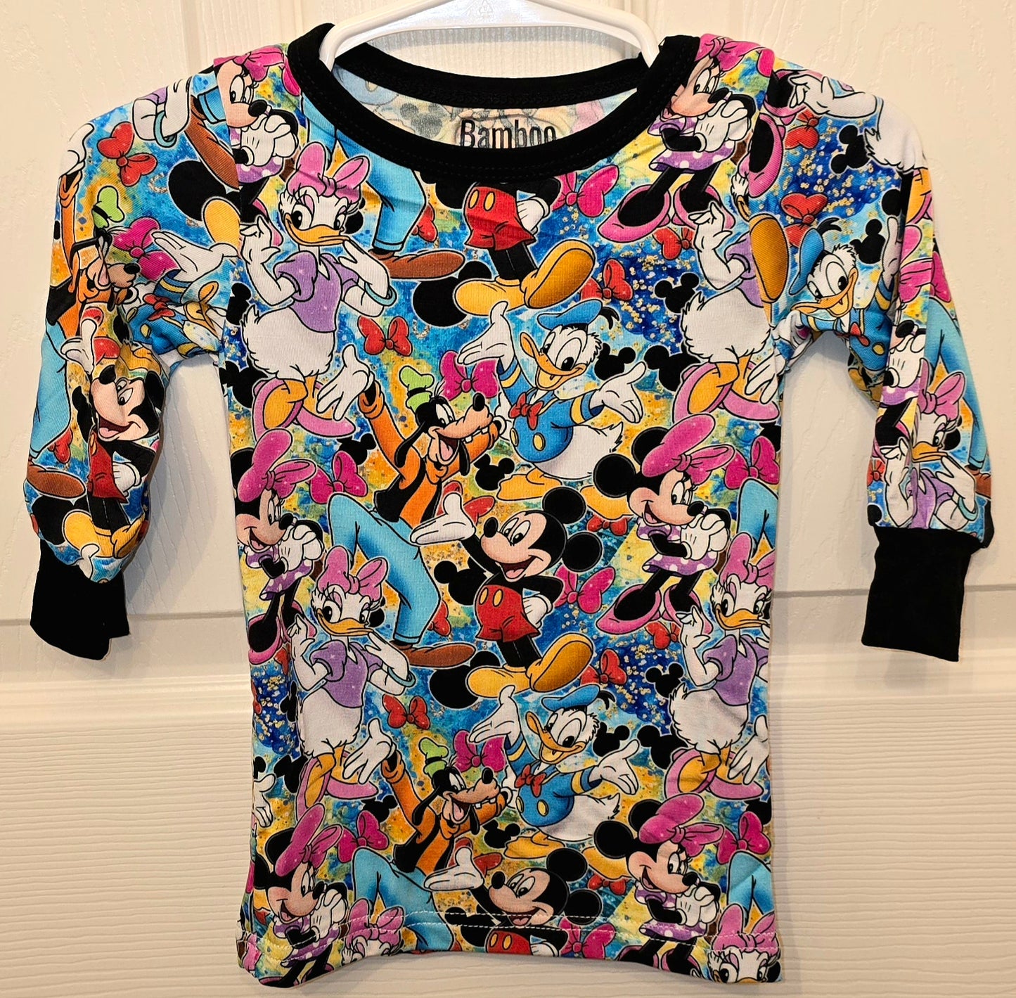 Bamboo 4 You Mickey & Friends Long Sleeve Top and Pants
