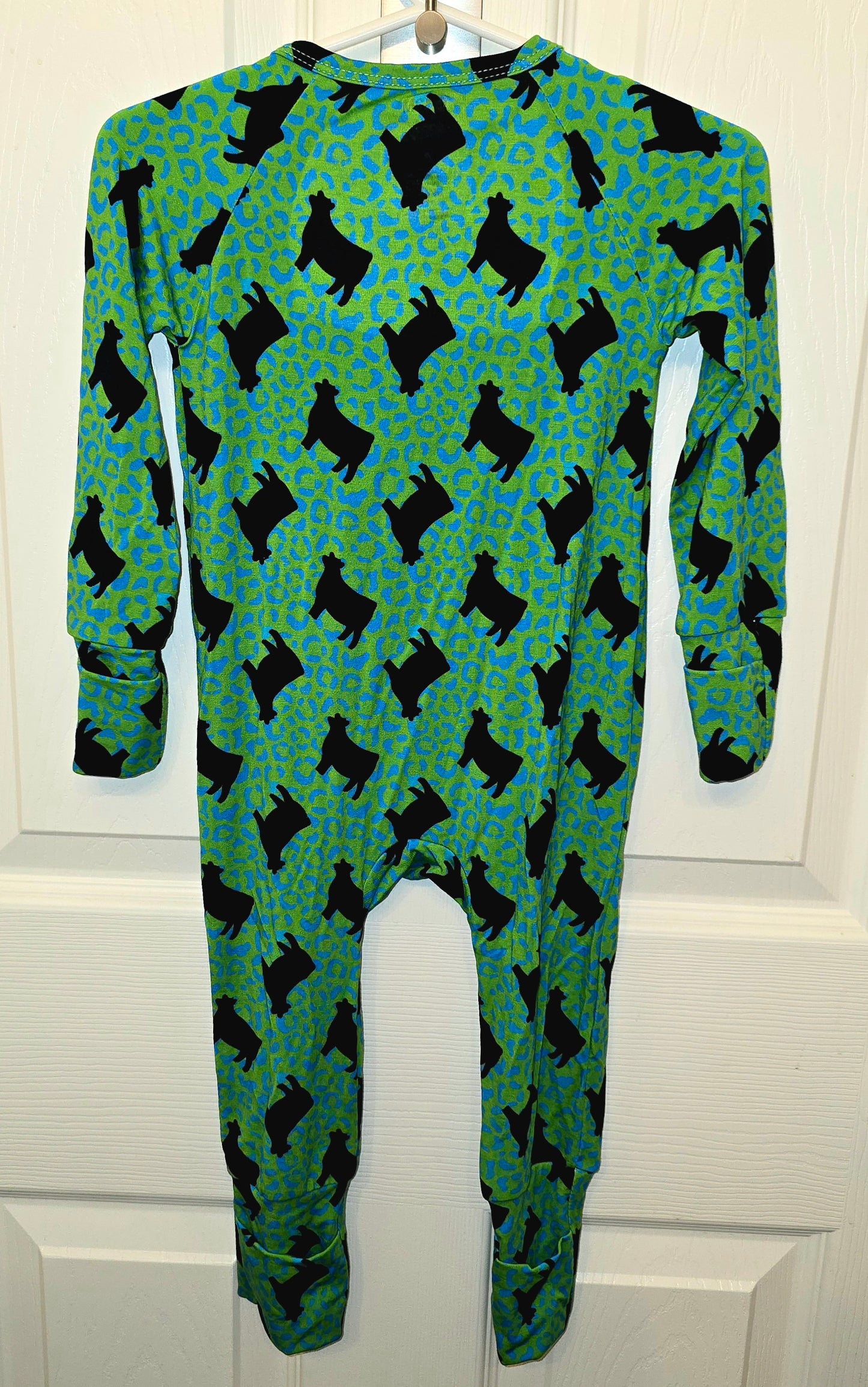 Leopard Print Cows Zippy
