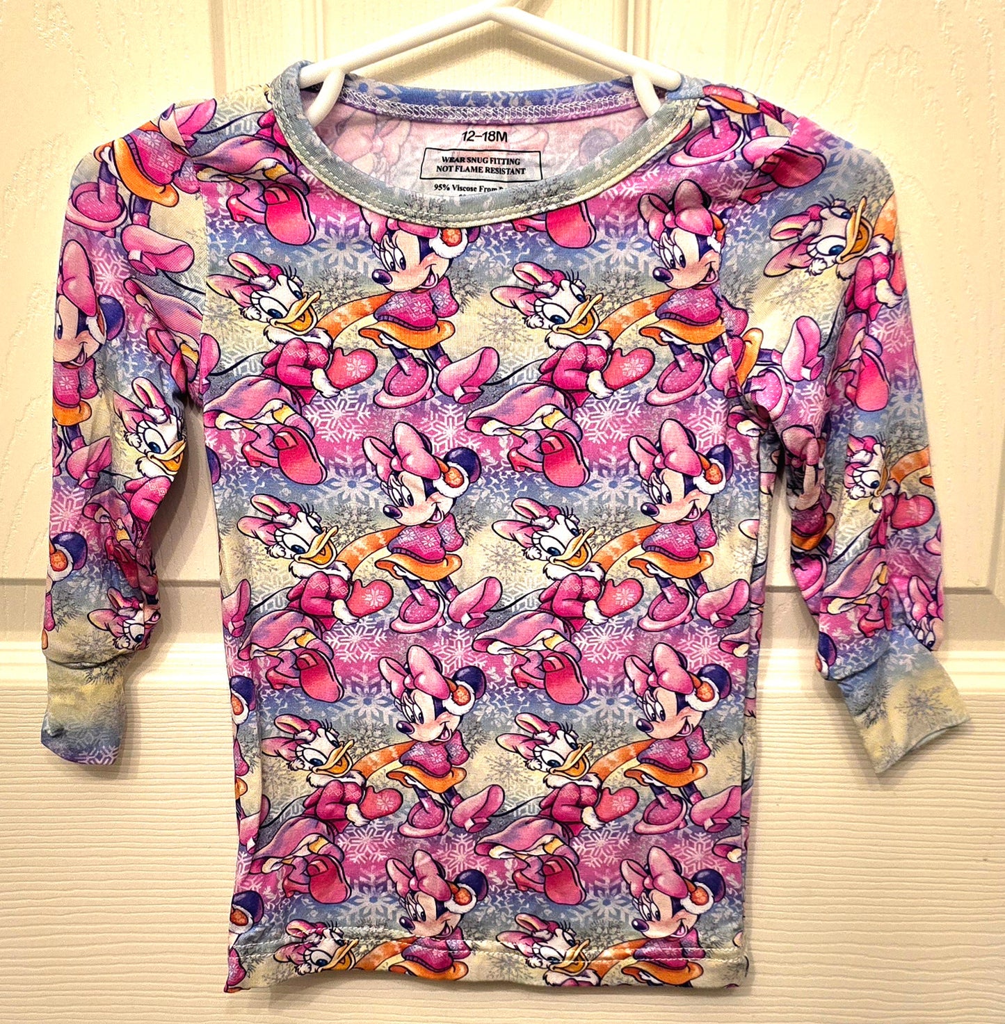 Winter Minnie & Daisy Long Sleeve Top amd Pants