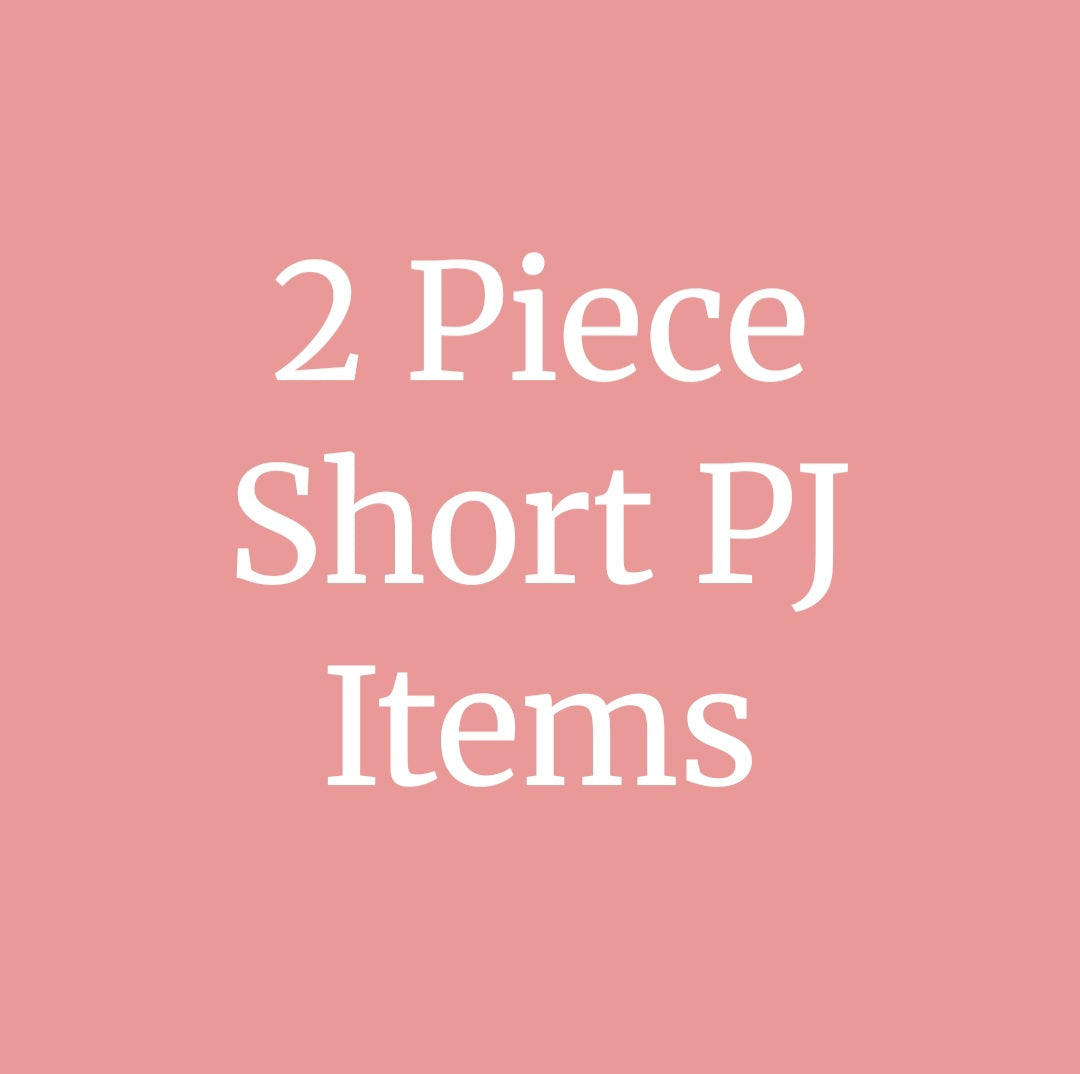 2 Piece Short PJ Set