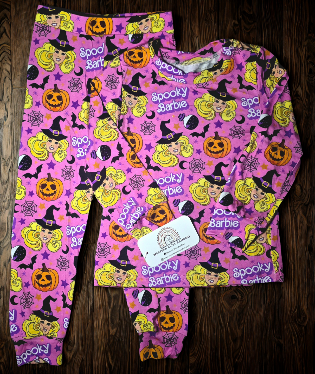 Spooky Barbie Long Sleeve Top and Pants