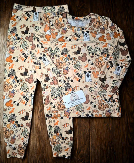 Spooky Vibes Long Sleeve Top & Pants