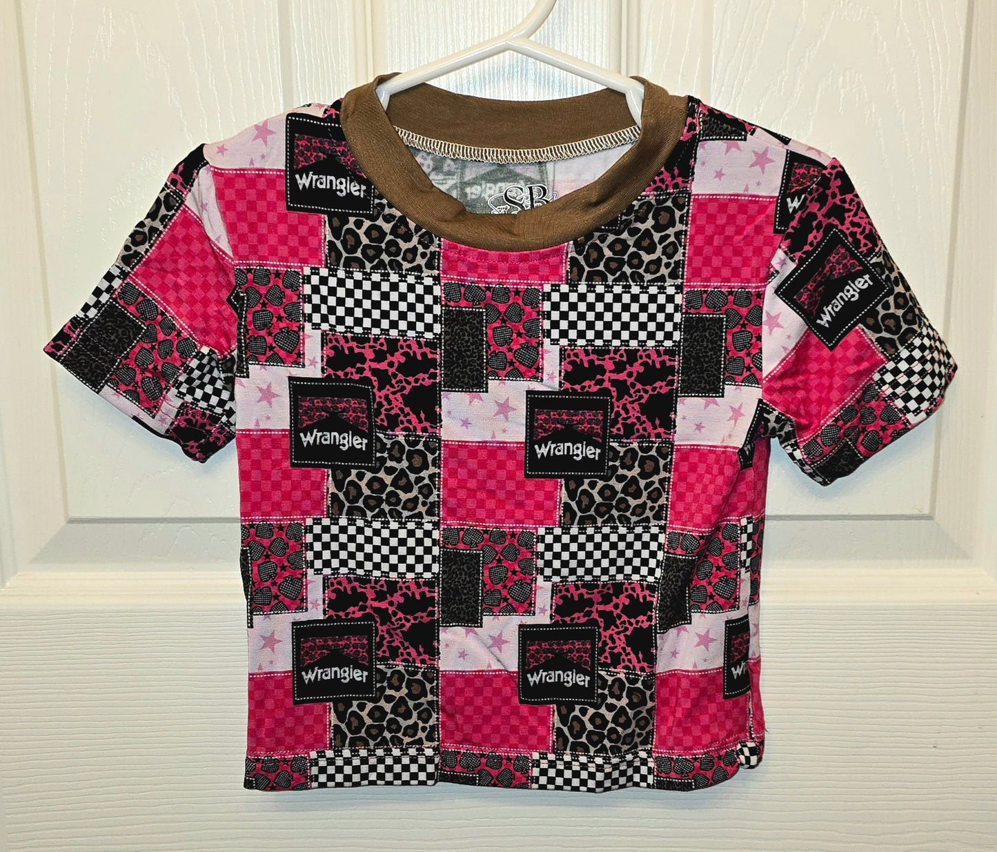 SnugBugs Wranglin Babe Short Sleeve and Pants Daywear Set