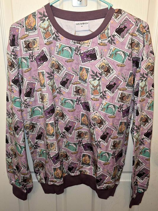 Wildwoven Adult Purple Crewneck