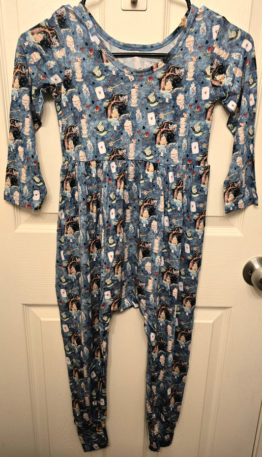 Wildwoven Alice in Wonderland  Twiggy Romper