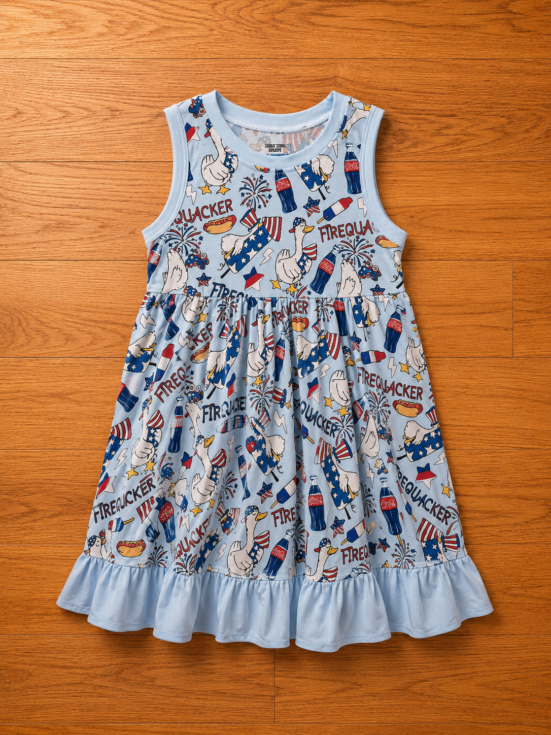 Little Britches Quaker Ruffle Tank Dress
