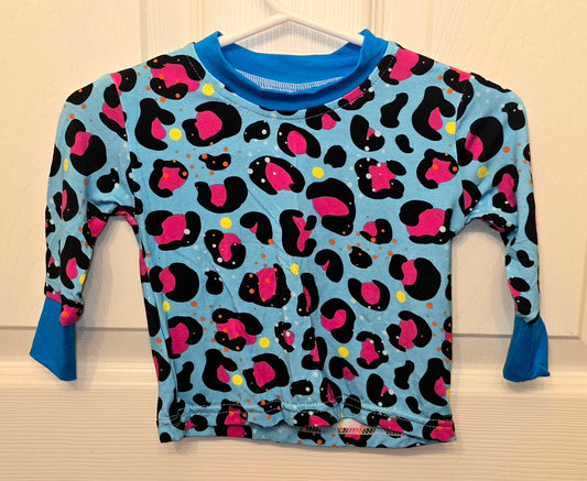 Cheetah Print Long PJ Set