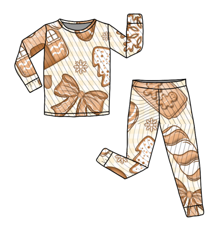 *PRE ORDER* Christmas Cookies PJ set