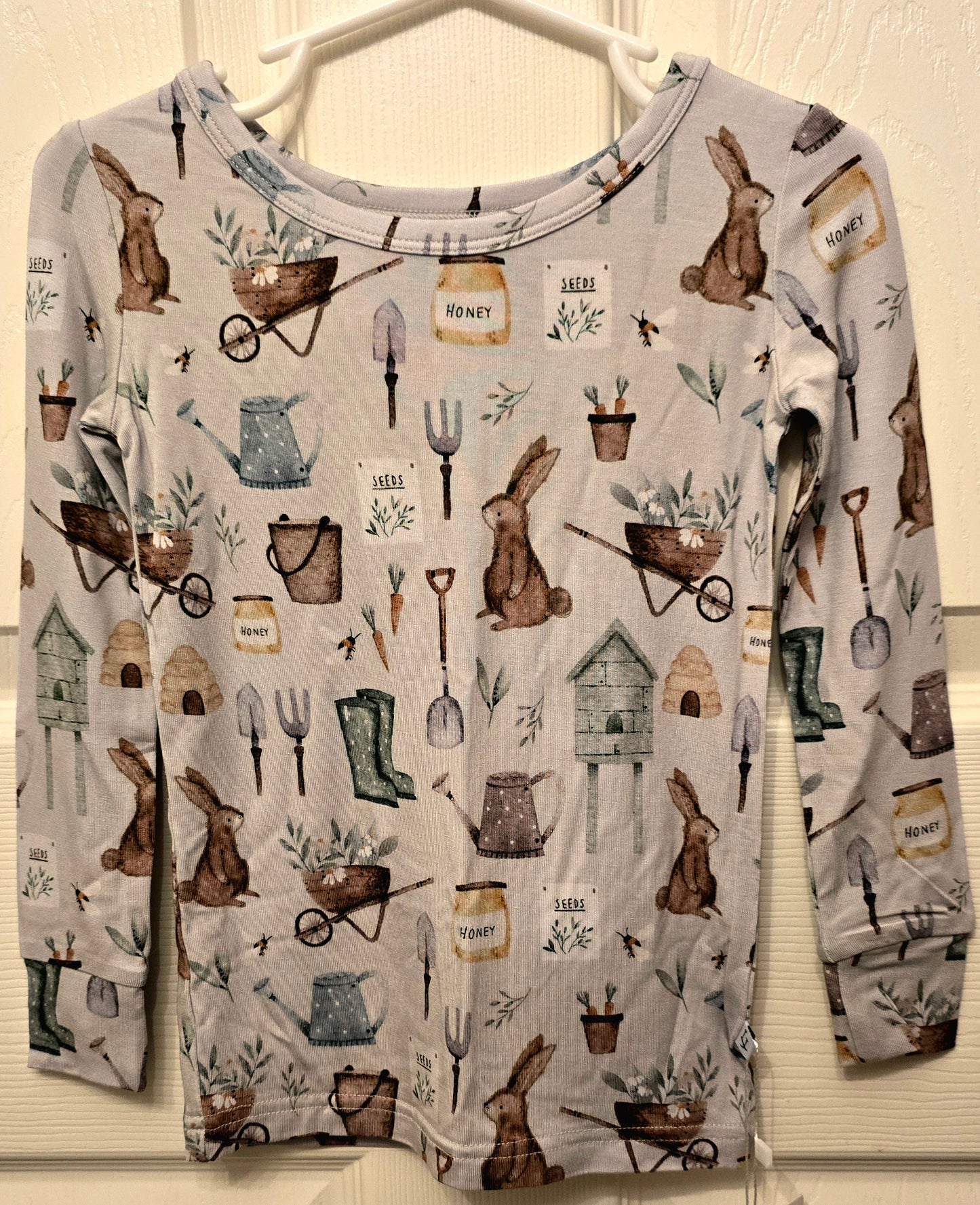 Leighton Jane Garden Animals Long PJ Set