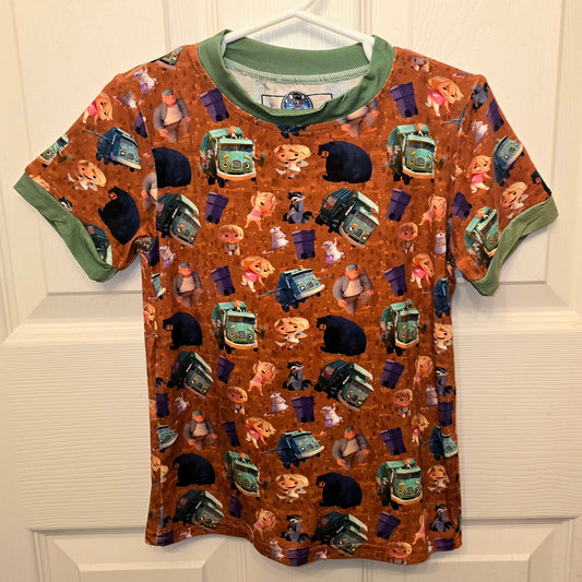 Ooh La La Bamboo Trash Truck  PJ Set