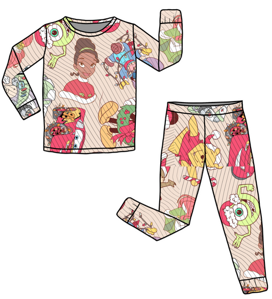*PRE ORDER* Christmas with Friends PJ set