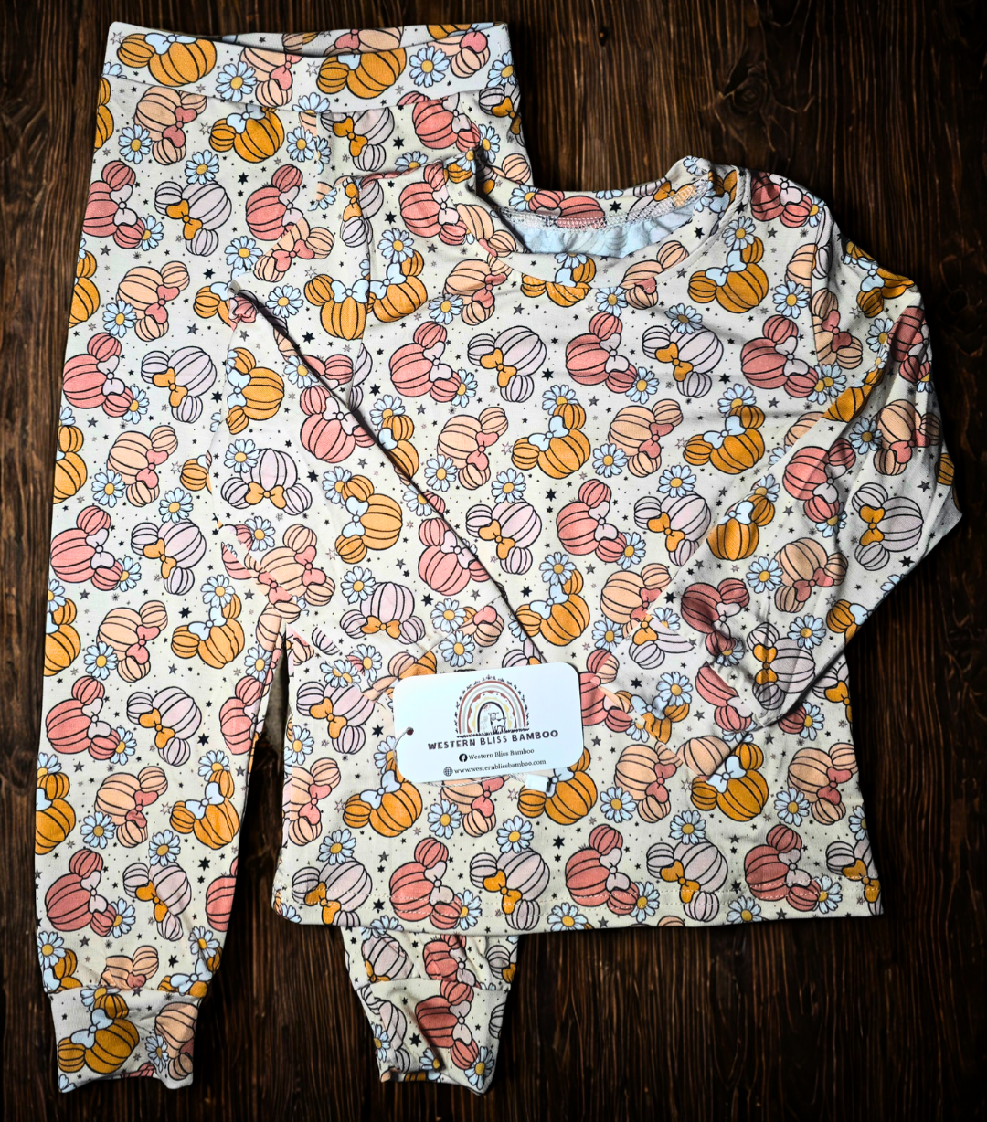 Minnie Pumpkins Long Sleeve Top and Pants