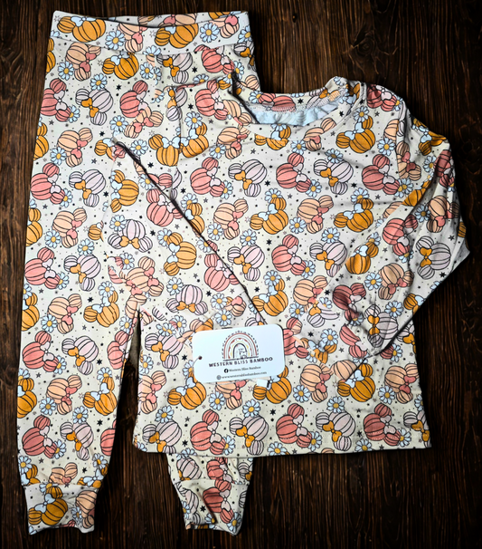 Minnie Pumpkins Long Sleeve Top and Pants