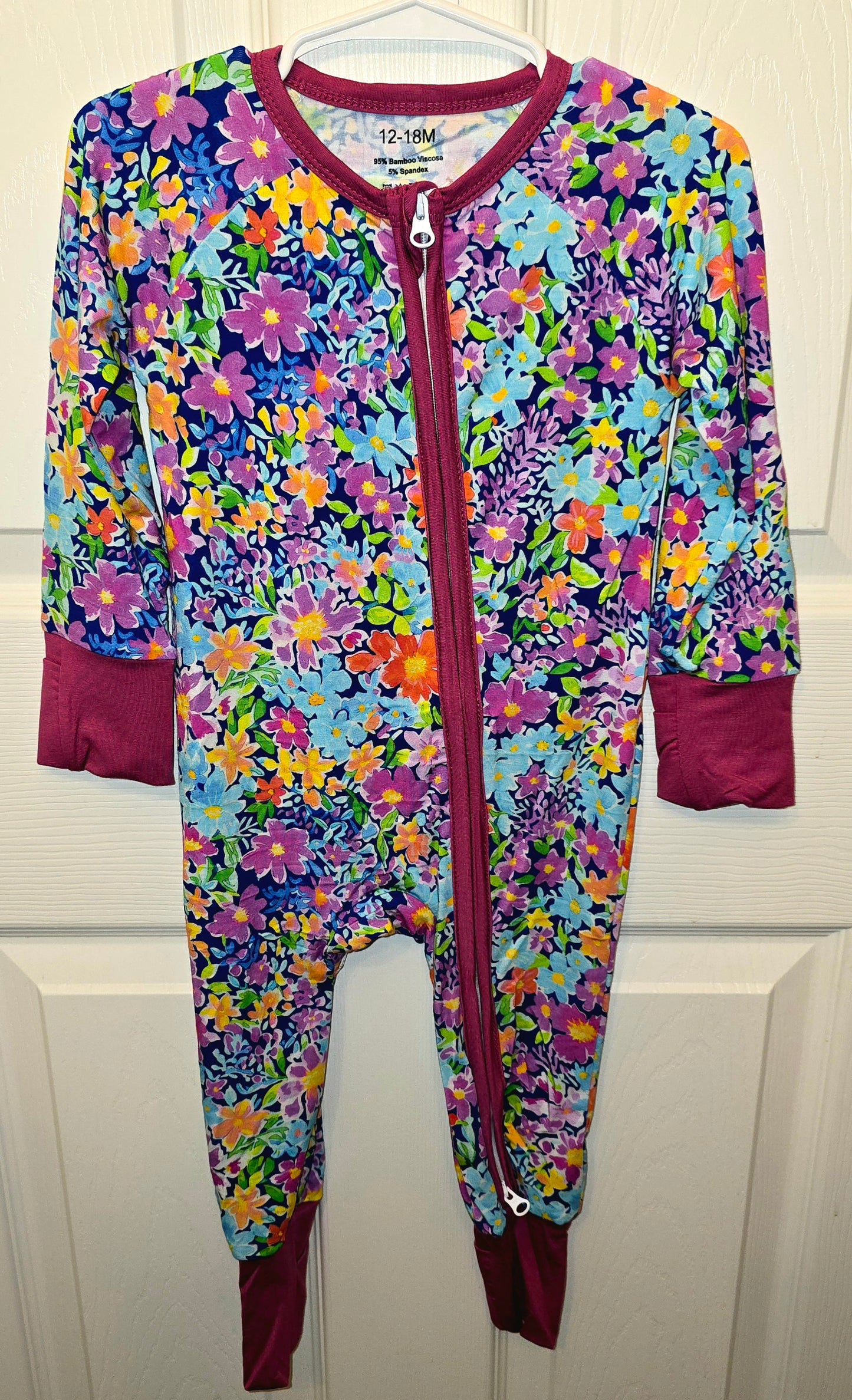 Bright Floral Zippy