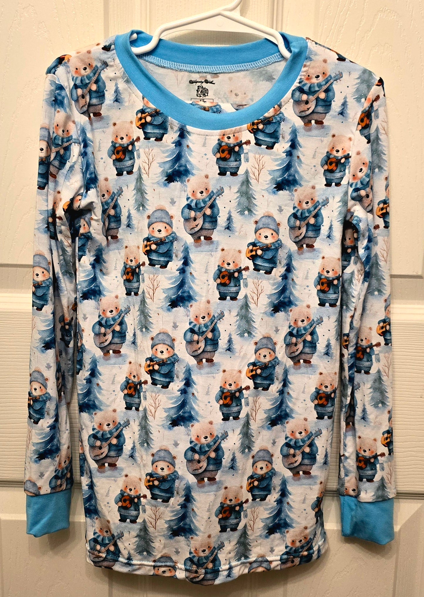 Whispering Willow Musical Bears Long Sleeve Top and Pants Set