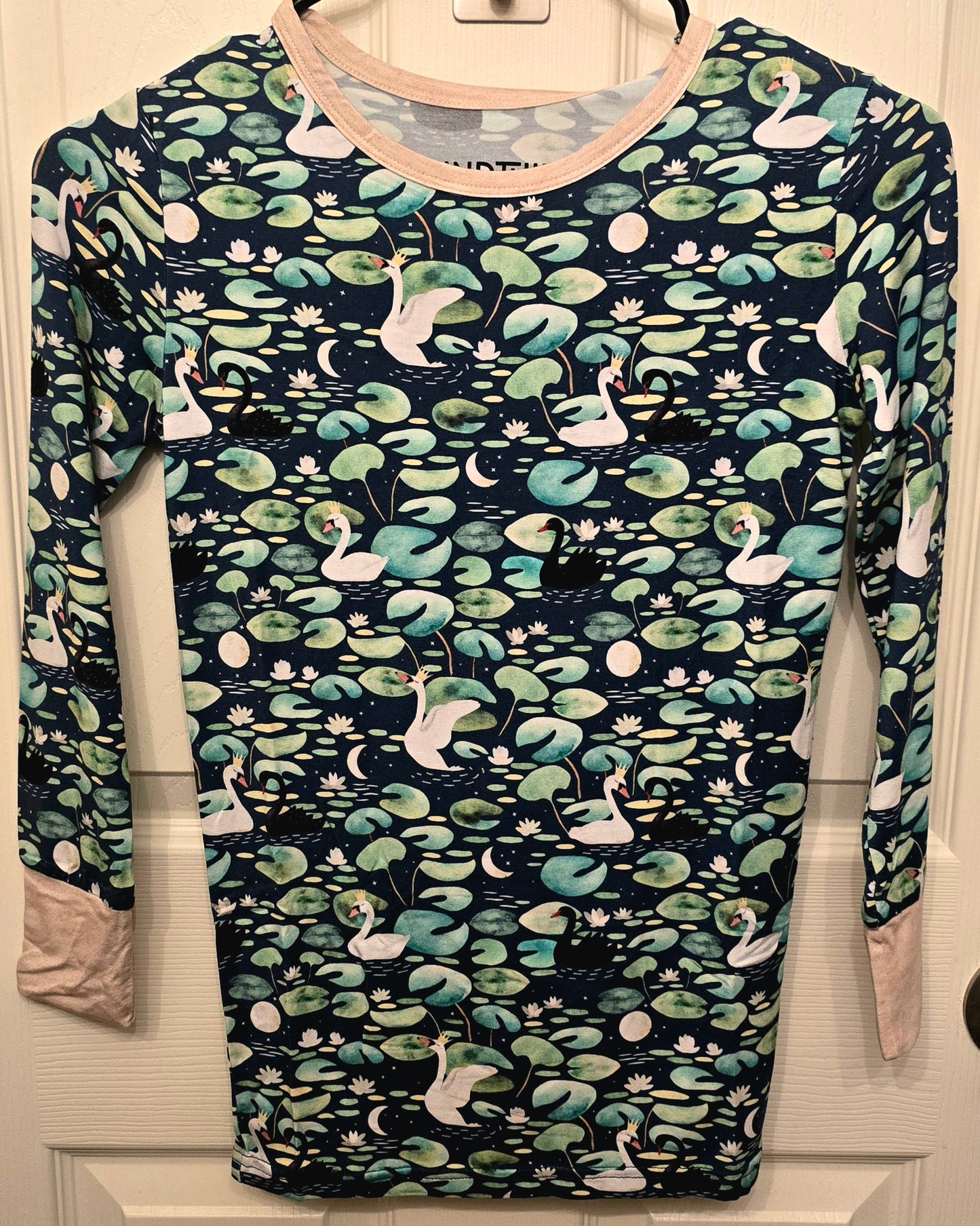 Wildwoven Swan Lake Long Sleeve Top and Pants