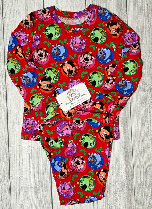 Christmas Pal Bulbs 2 Piece PJ Set