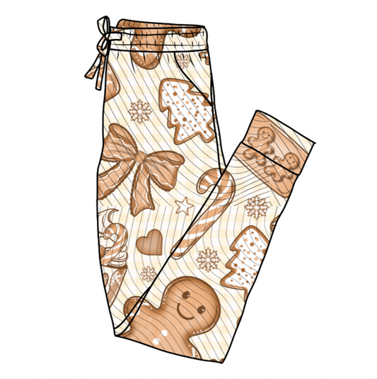 *PRE ORDER* Christmas Cookies Adult Joggers