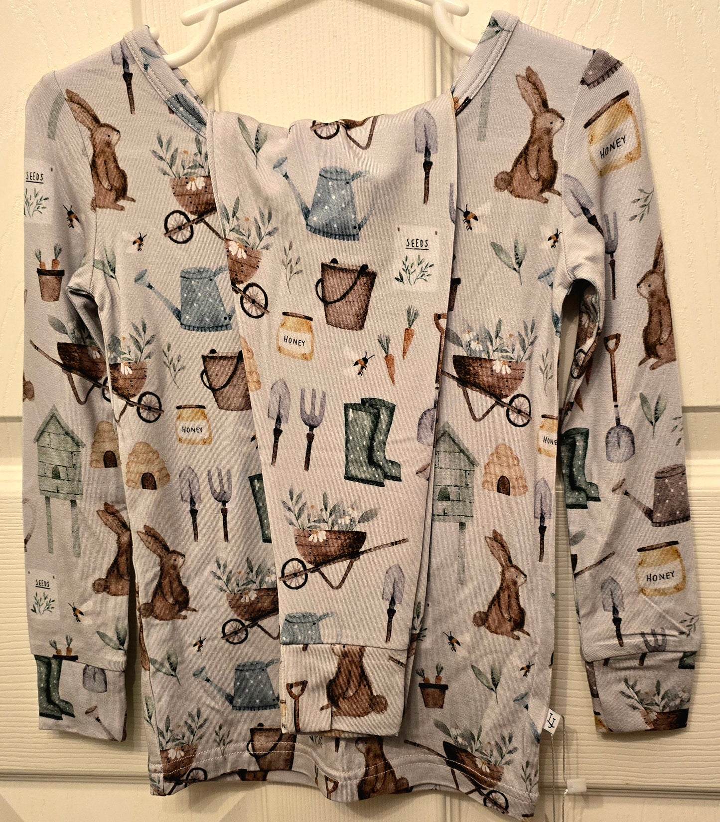 Leighton Jane Garden Animals Long PJ Set