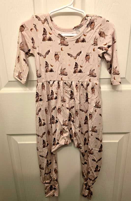Wildwoven Neutral Bats Twiggy Romper