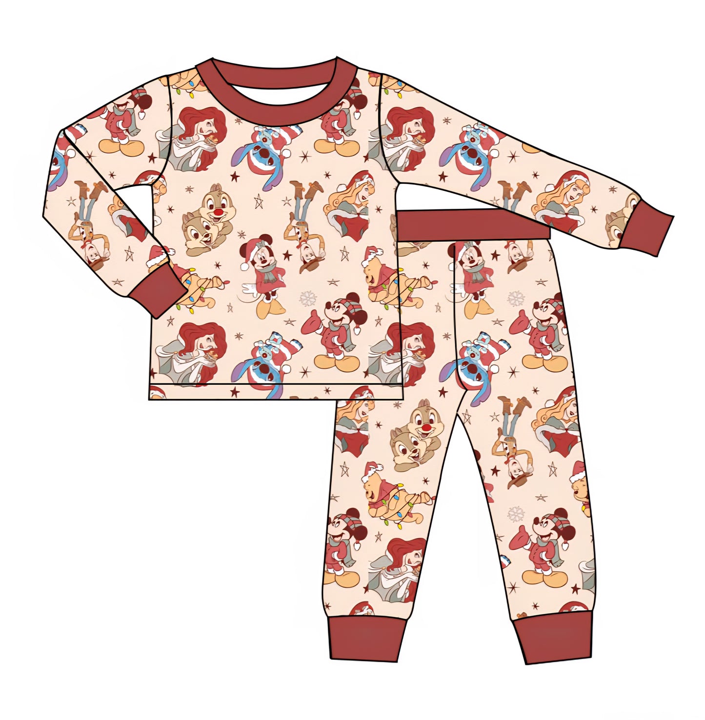 *EXPECTED BY END OF NOVEMBER* Christmas with Friends PJ set