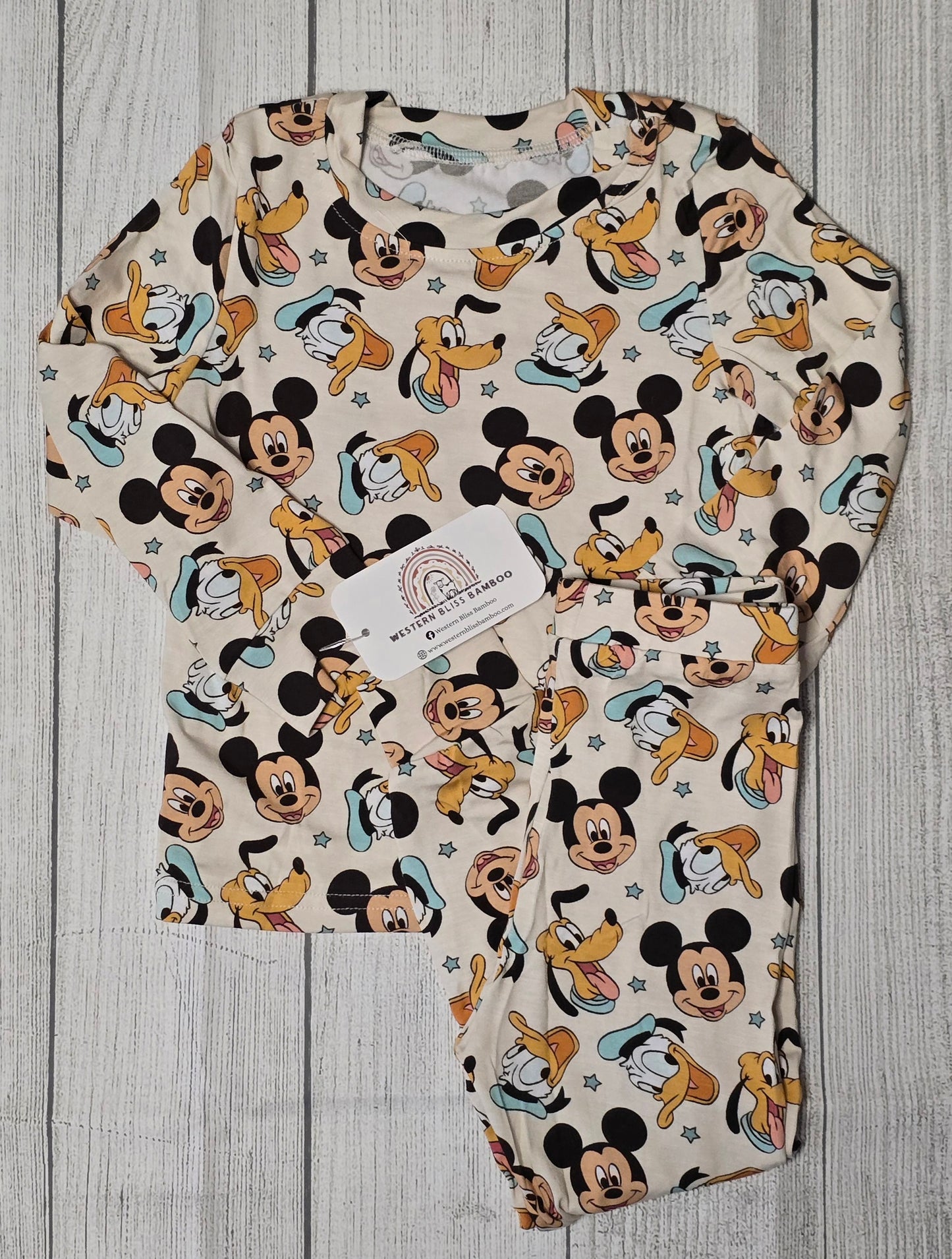 Mickey & Friends 2 Piece PJ Set