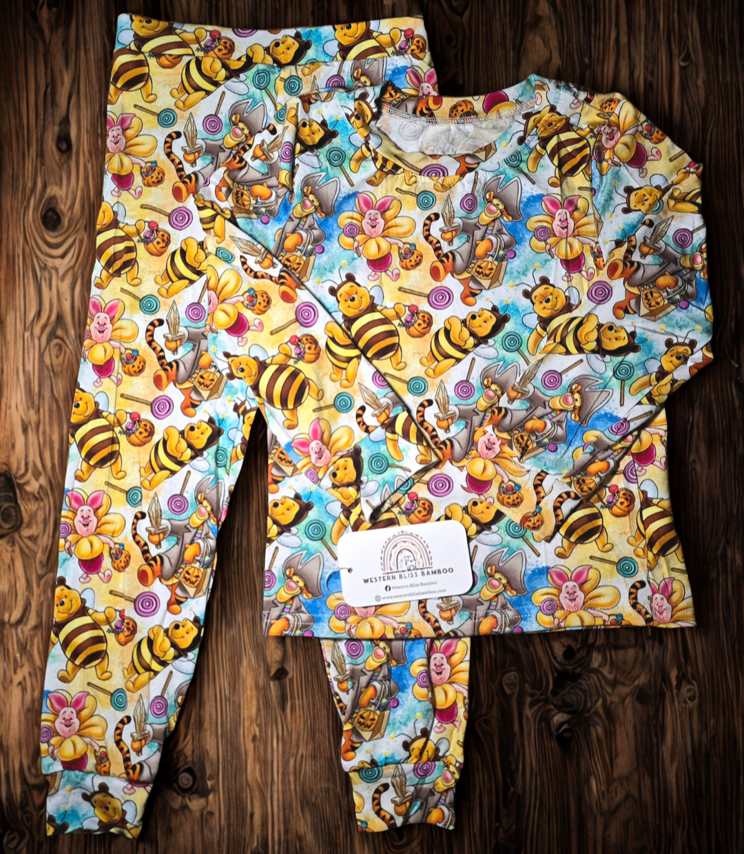 Pooh & Costumes Long Sleeve Top and Pants