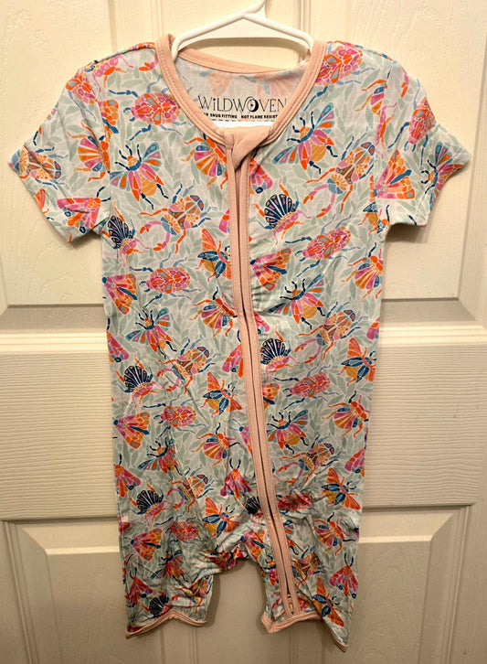 Wildwoven Mosiac Bugs Shortie