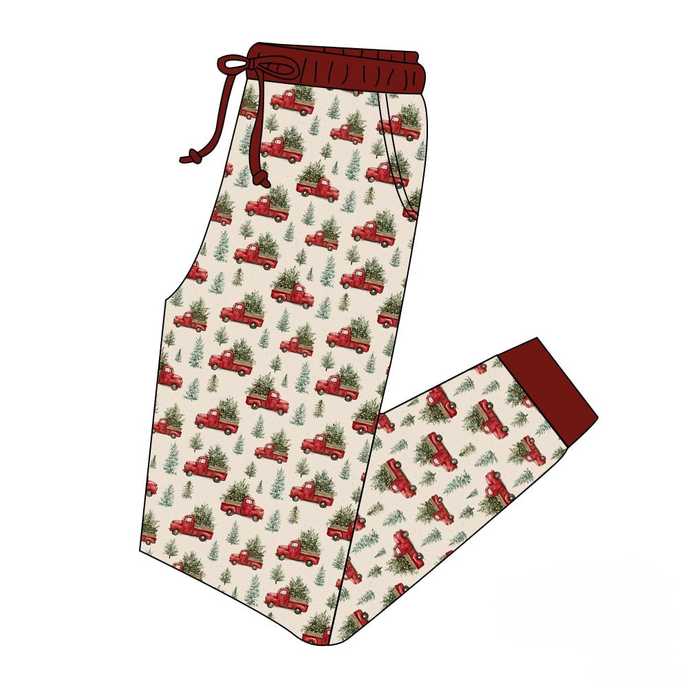 *EXPECTED BY END OF NOVEMBER* Red Truck Christmas Adult Joggers