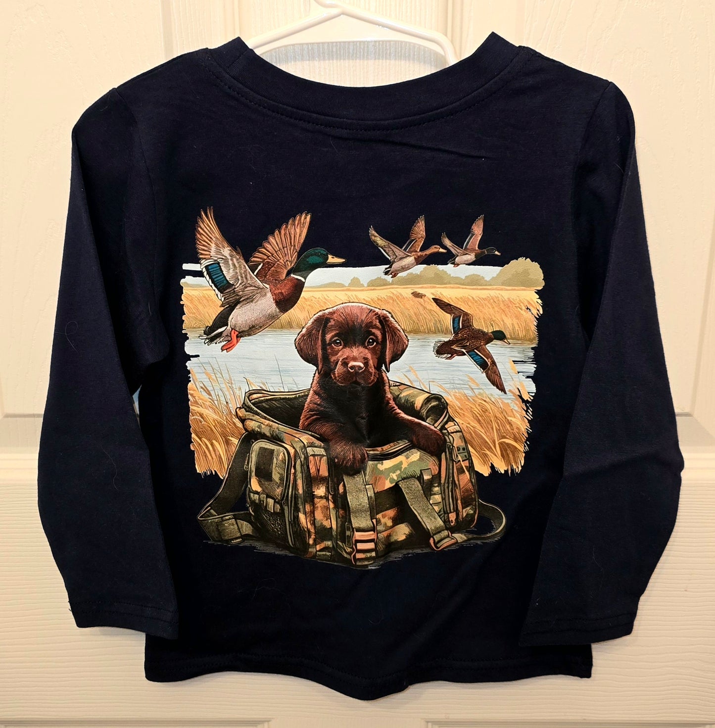 Lab Duck Hunting