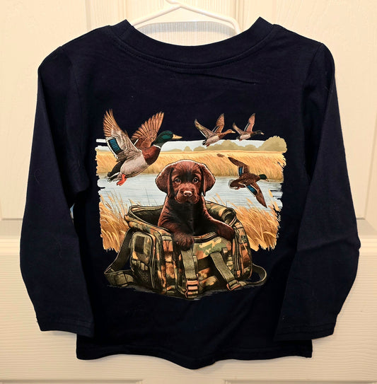 Lab Duck Hunting