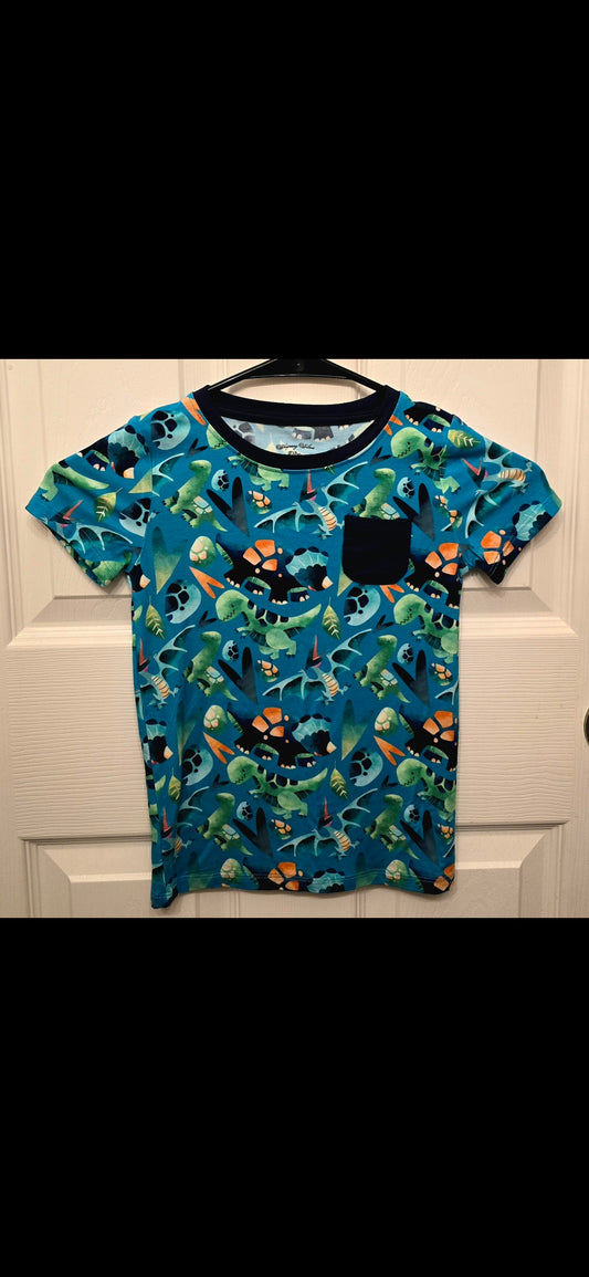 Whispering Willow Dino Pocket Tee