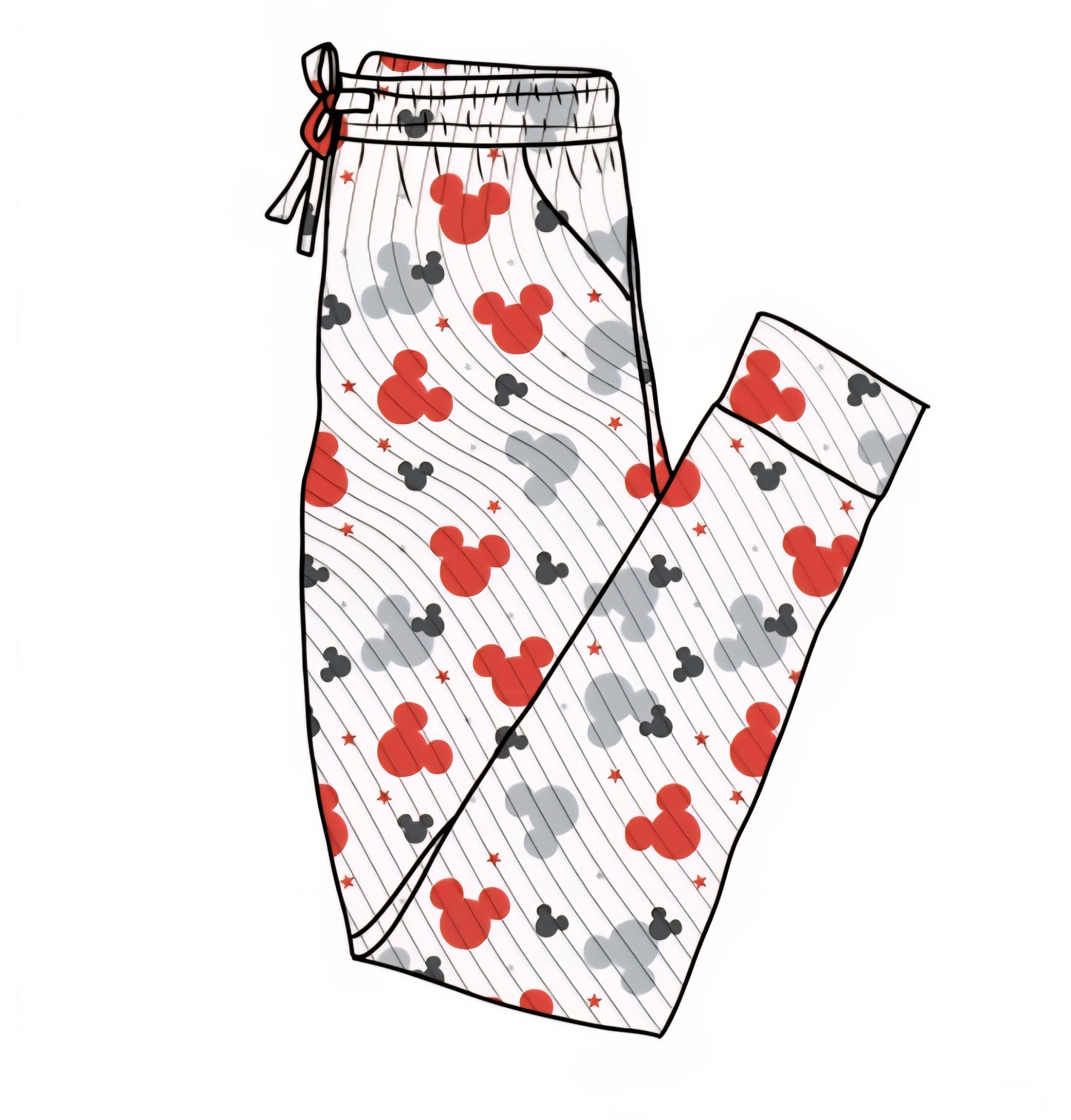 *PRE ORDER* Mouse Heads Adult Joggers