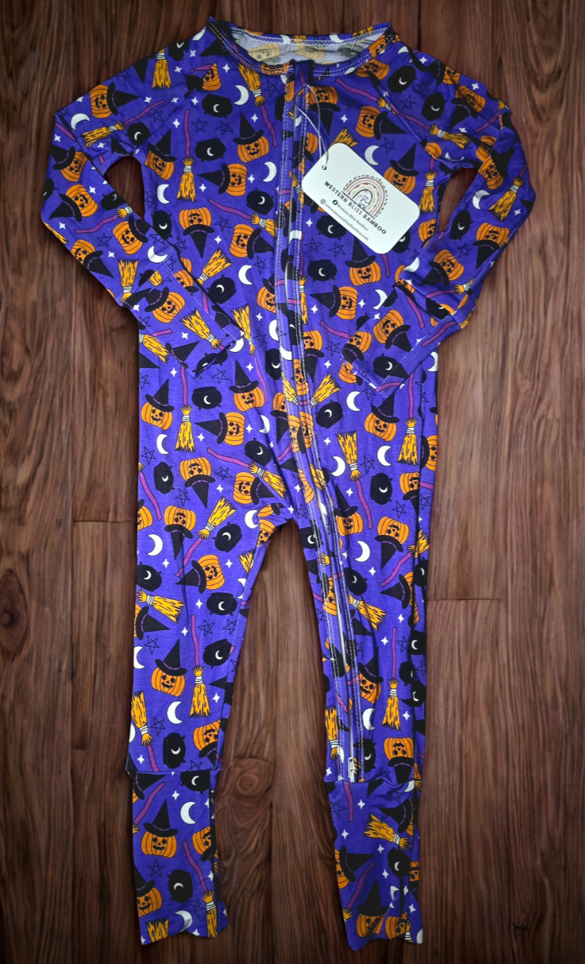 Classic Purple Halloween Zippy